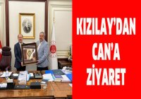  Türk Kızılay Kırıkkale İl Başkanı Mustafa İŞLER Adalet Bakan Yardımcılığına seçilen Kırıkkaleli Ramazan Can’ı makamında ziyaret etti.